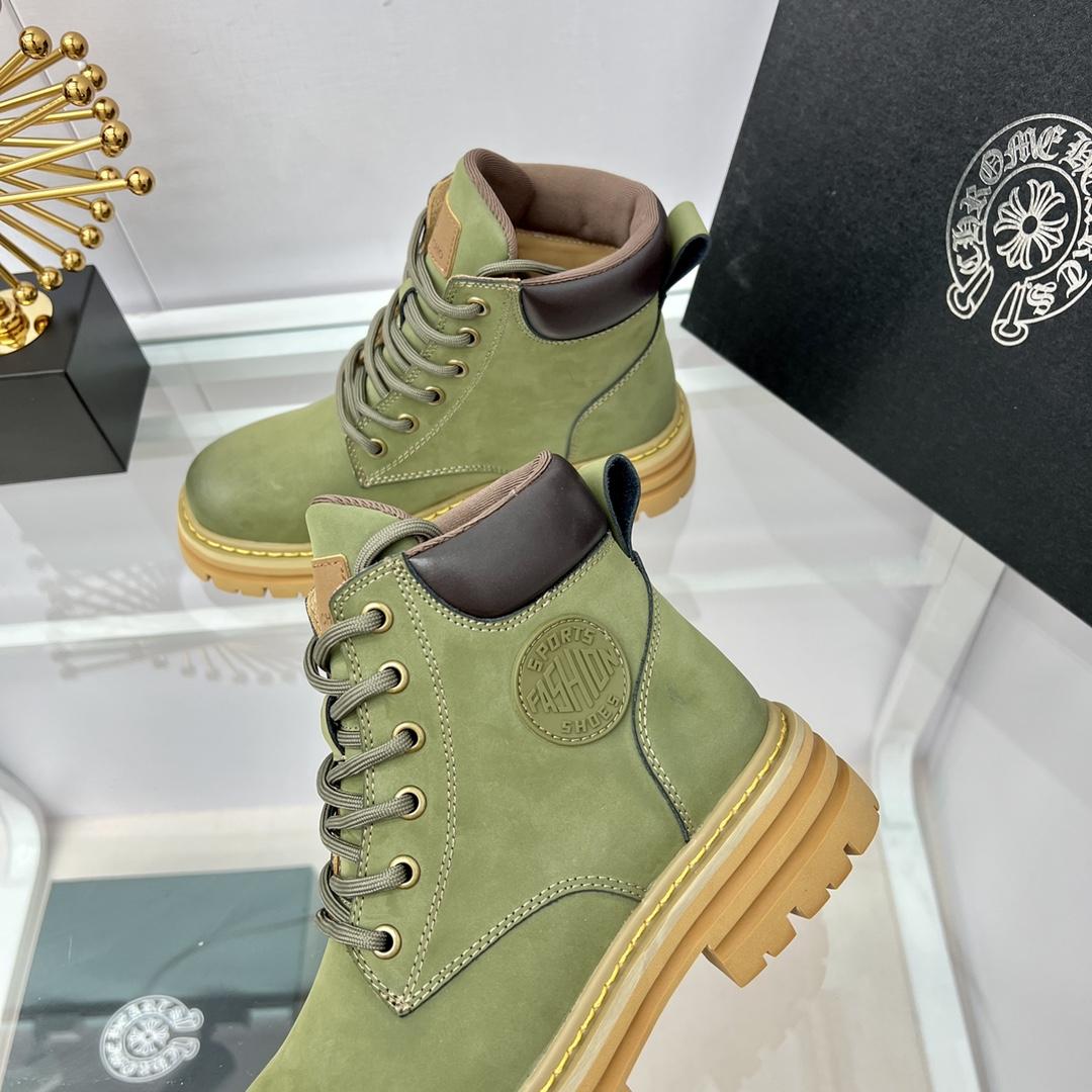 Timberland x Chrome Heart Classic Leather Boots - PerfectKickZ