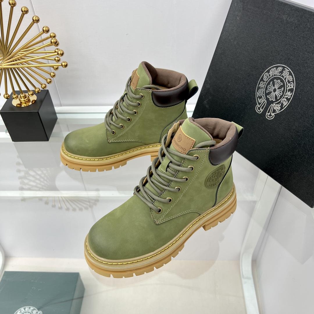 Timberland x Chrome Heart Classic Leather Boots - PerfectKickZ