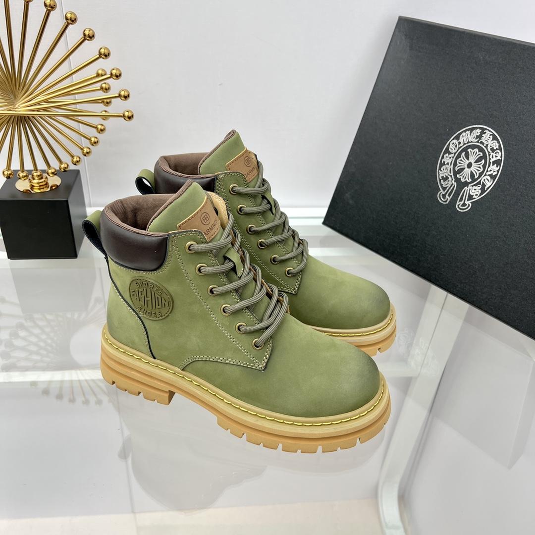 Timberland x Chrome Heart Classic Leather Boots - PerfectKickZ