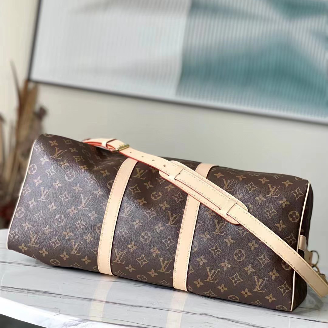 Louis Vuitton Keepall Bandoulière 50 (50-29-23)   M41416 - PerfectKickZ