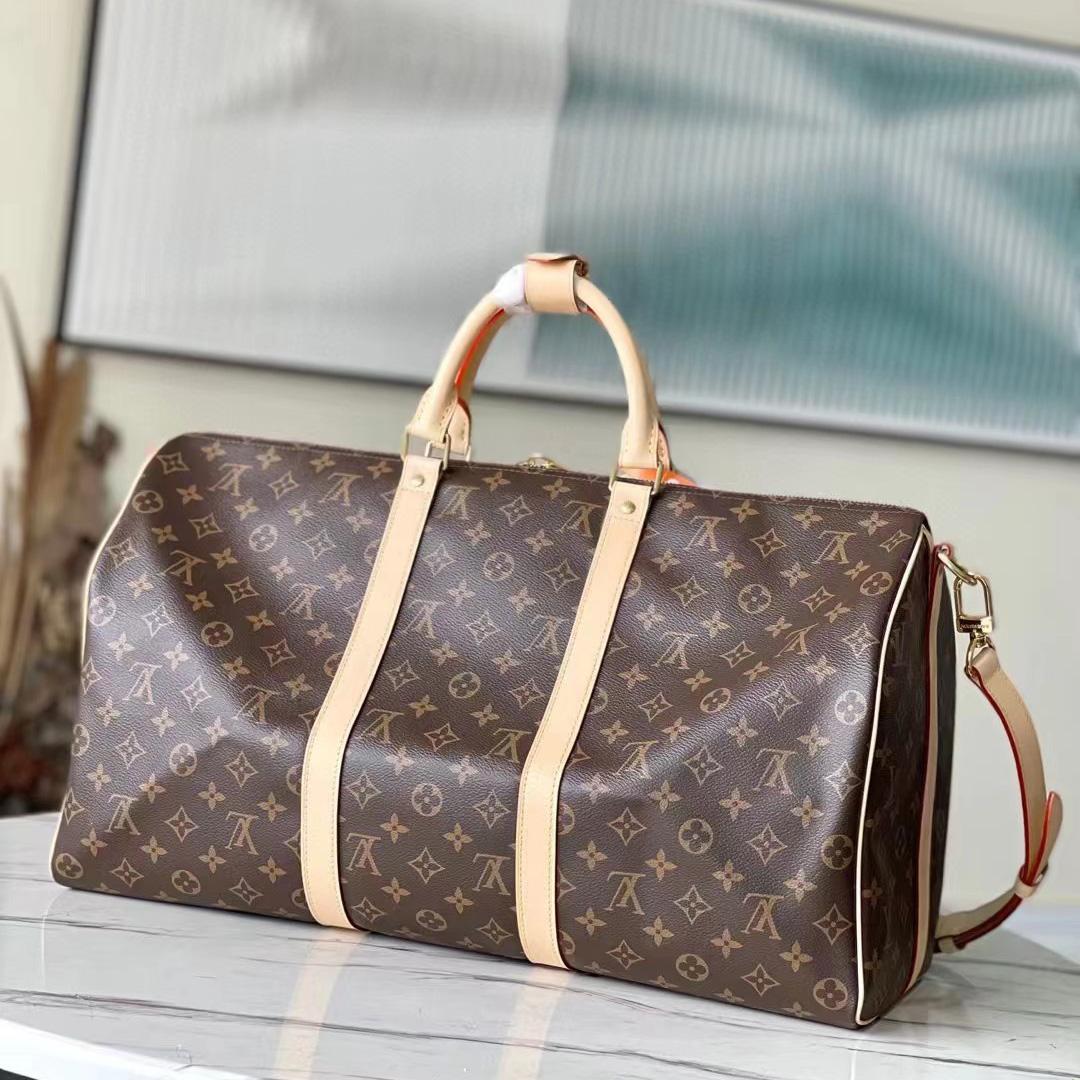 Louis Vuitton Keepall Bandoulière 50 (50-29-23)   M41416 - PerfectKickZ