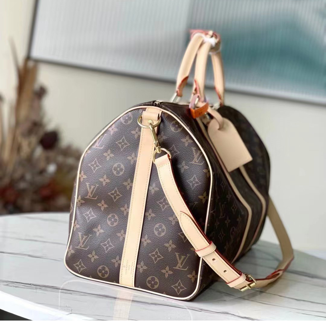 Louis Vuitton Keepall Bandoulière 50 (50-29-23)   M41416 - PerfectKickZ