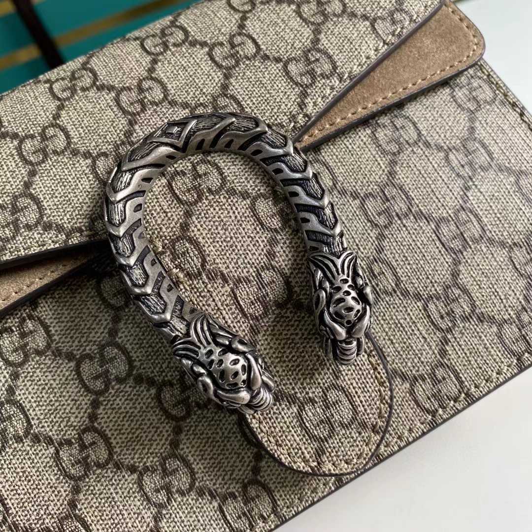 Gucci Dionysus GG Supreme Mini Bag(20-15.5-5cm) - PerfectKickZ