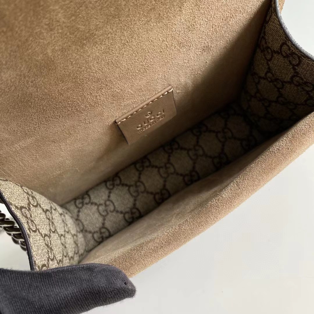 Gucci Dionysus GG Supreme Mini Bag(20-15.5-5cm) - PerfectKickZ