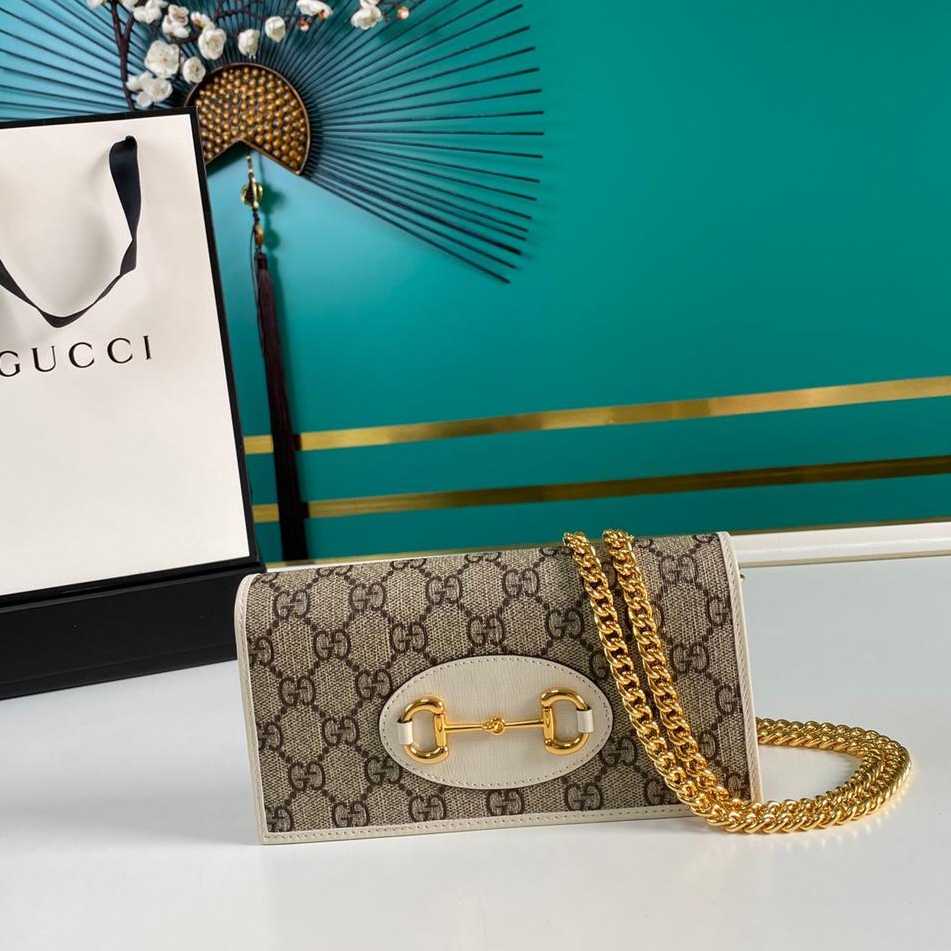 Gucci Horsebit 1955 Wallet With Chain(19-10-4cm) - PerfectKickZ