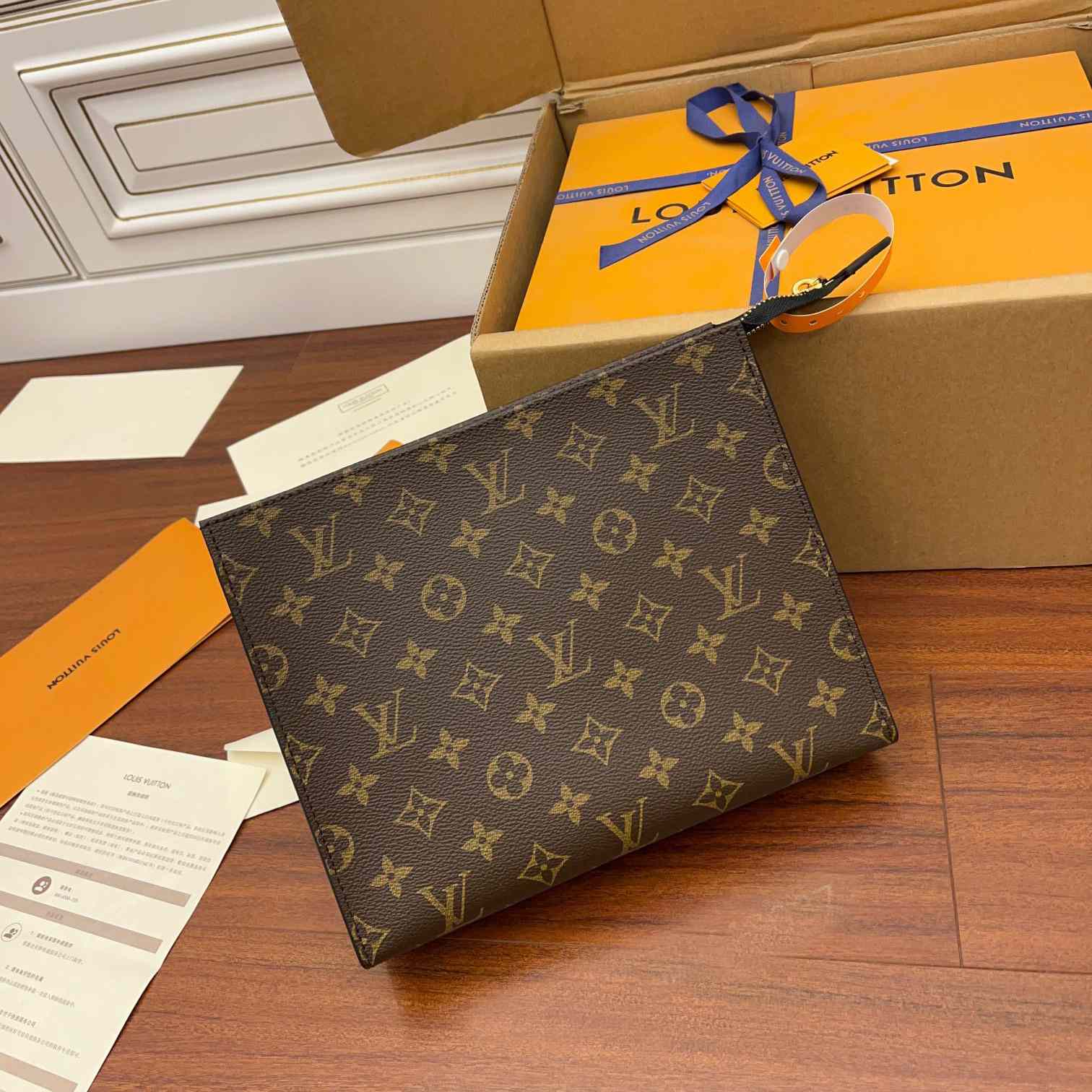 Louis Vuitton Poche Toilette NM(25-20-5.5cm)    M46037 - PerfectKickZ