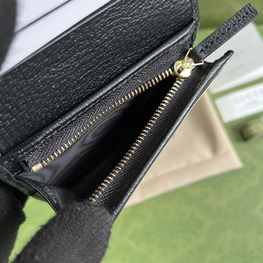 Gucci Horsebit 1955 Card Case Wallet(11-8.5-3cm)   621887 - PerfectKickZ