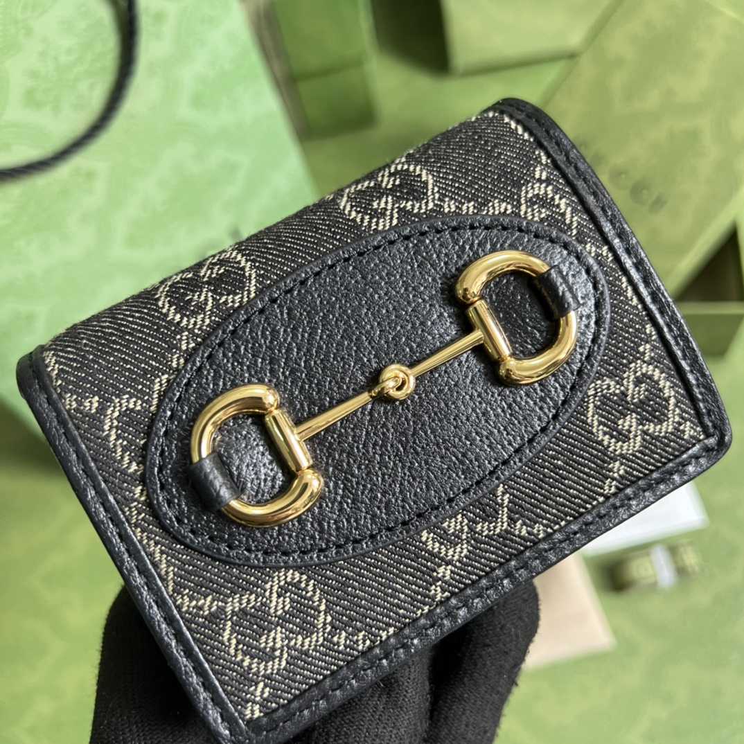 Gucci Horsebit 1955 Card Case Wallet(11-8.5-3cm)   621887 - 