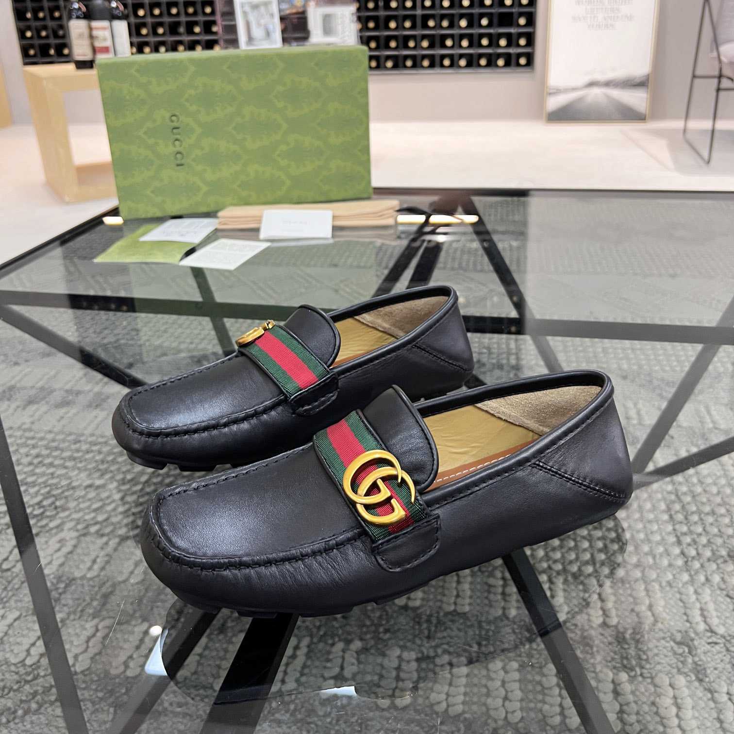 Gucci Men's Loafer With Interlocking G(upon uk size) - PerfectKickZ