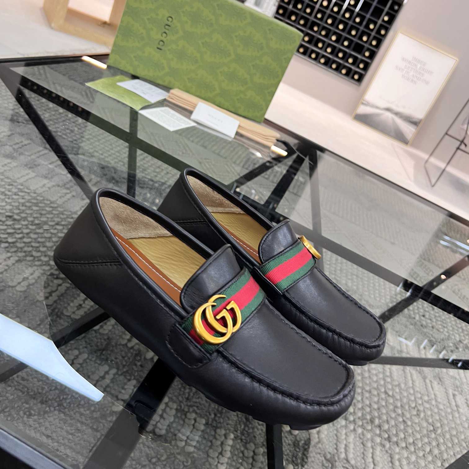 Gucci Men's Loafer With Interlocking G(upon uk size) - PerfectKickZ