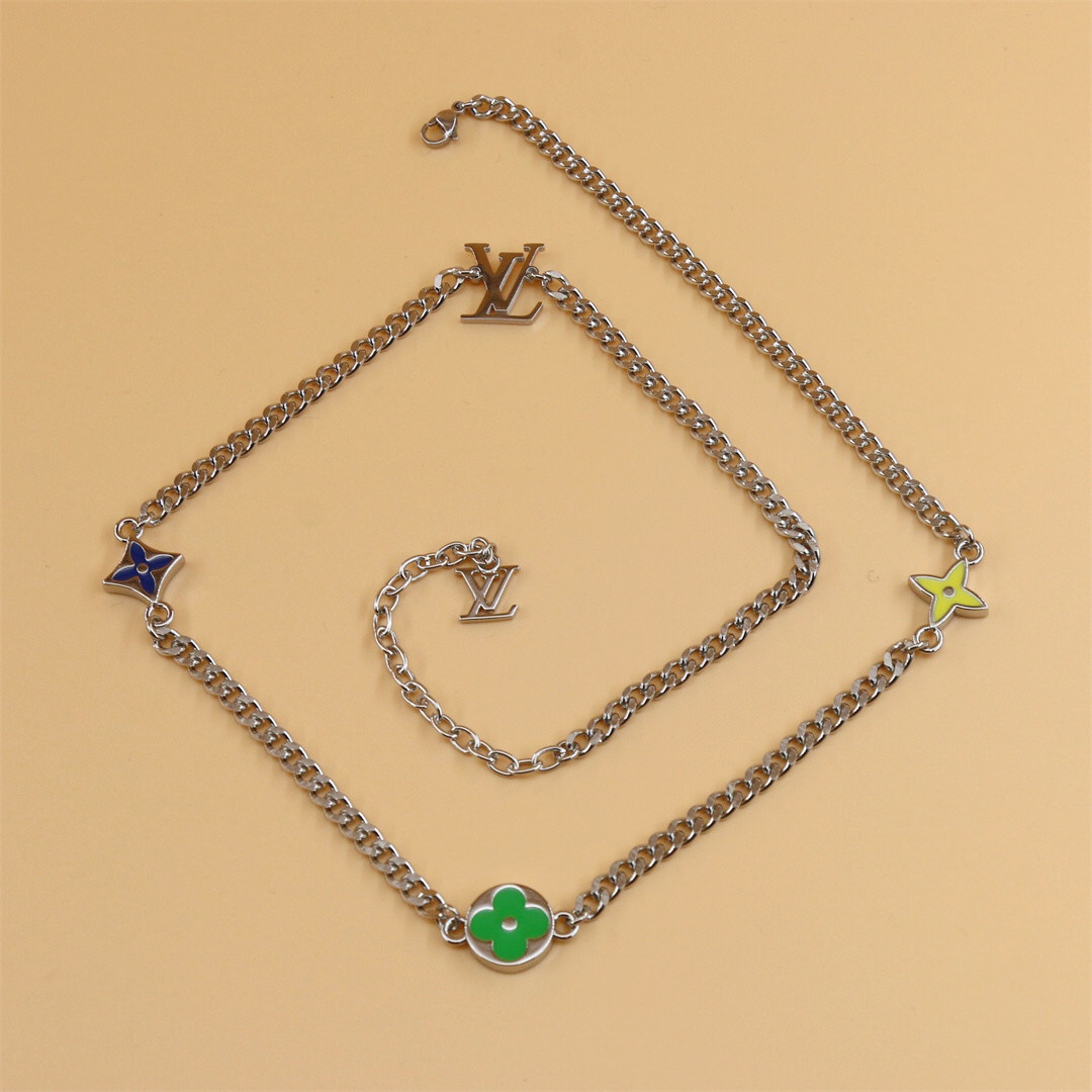 Louis Vuitton LV Sunrise Necklace   M00652 - PerfectKickZ