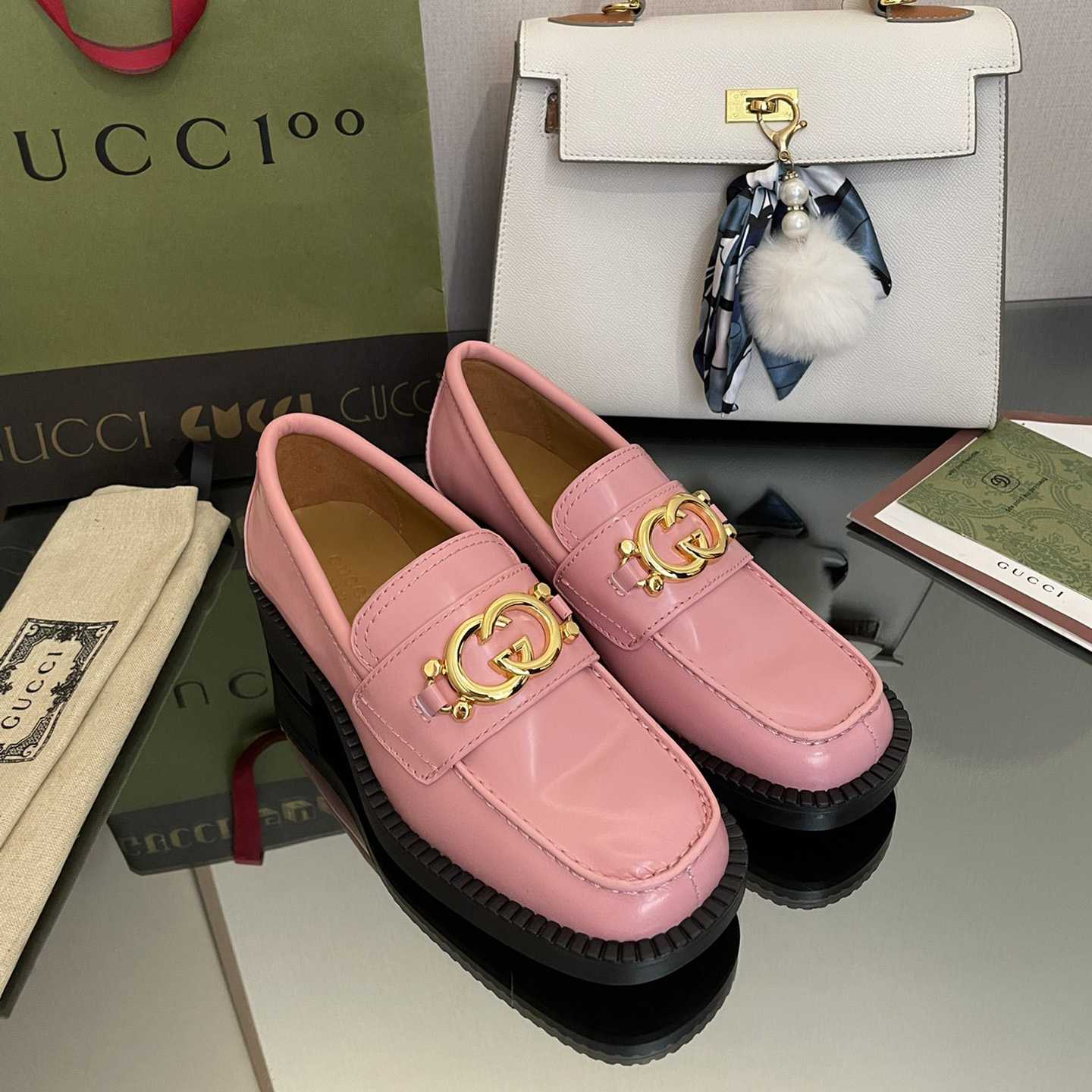Gucci Women's Loafer With Interlocking G - PerfectKickZ