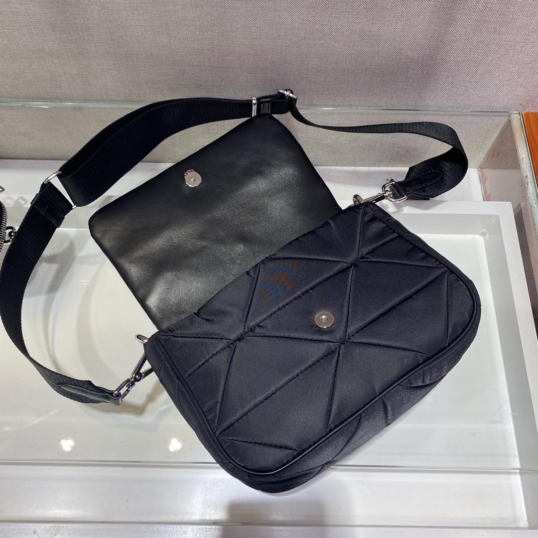 Prada System Nappa Leather Patchwork Bag(21-16-7cm) - PerfectKickZ