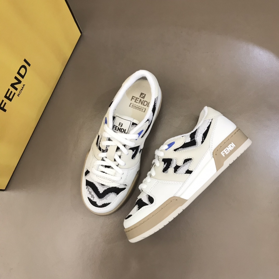 Fendi Match Low-Tops Sneakers - PerfectKickZ