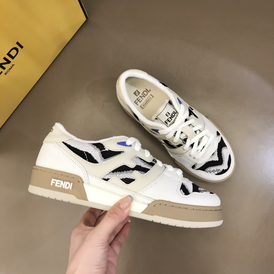 Fendi Match Low-Tops Sneakers - PerfectKickZ