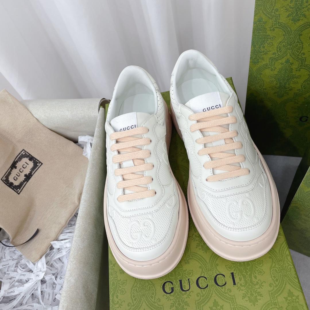 Gucci GG Embossed Sneaker - PerfectKickZ