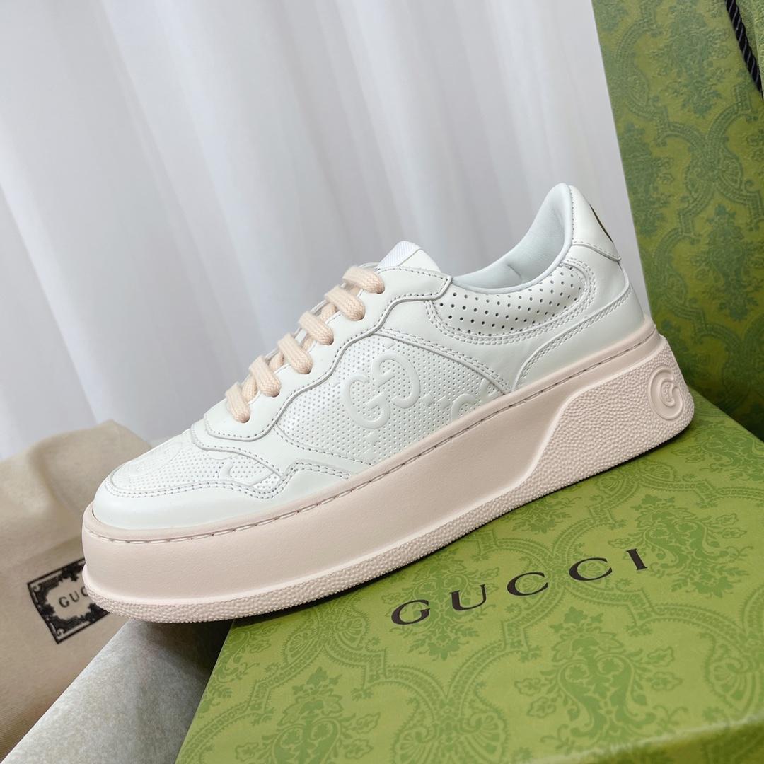 Gucci GG Embossed Sneaker - PerfectKickZ