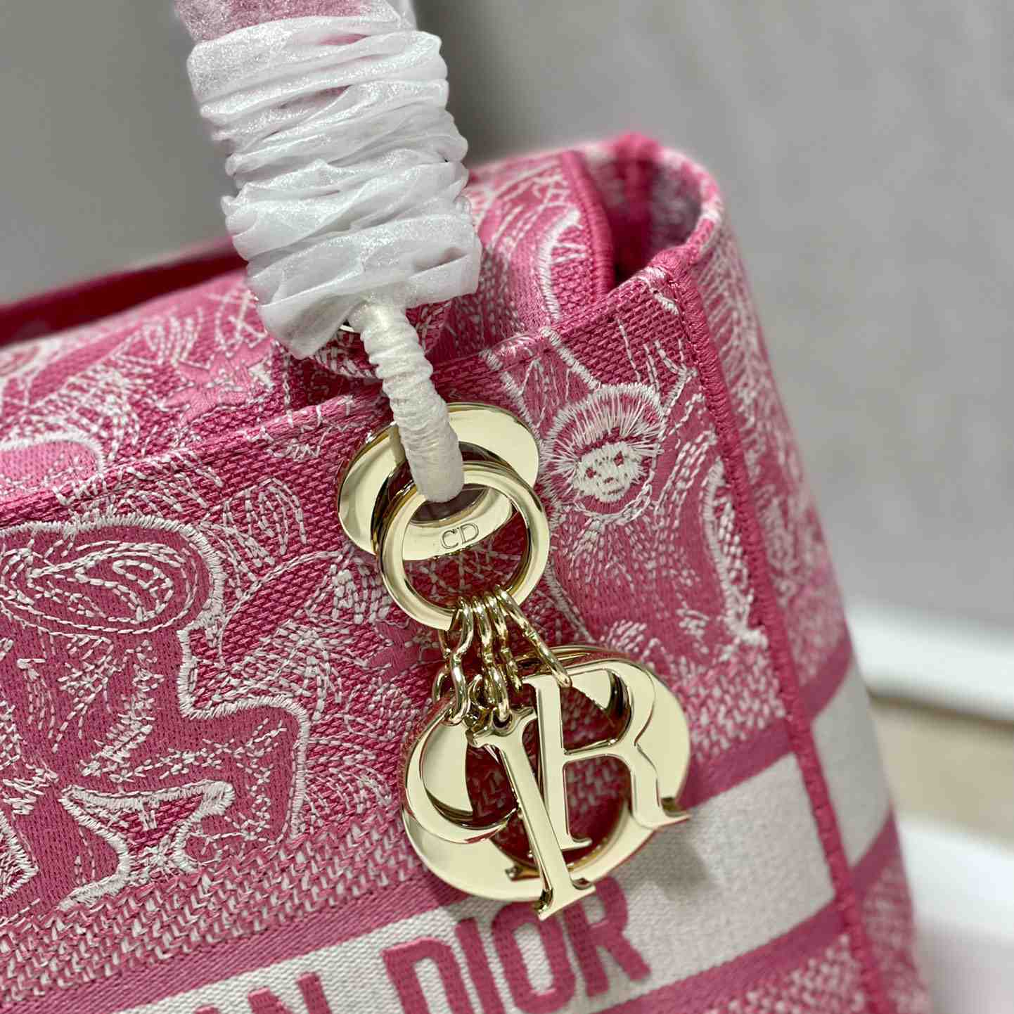 Dior Medium Lady D-Lite Bag(24-20-11cm) - PerfectKickZ