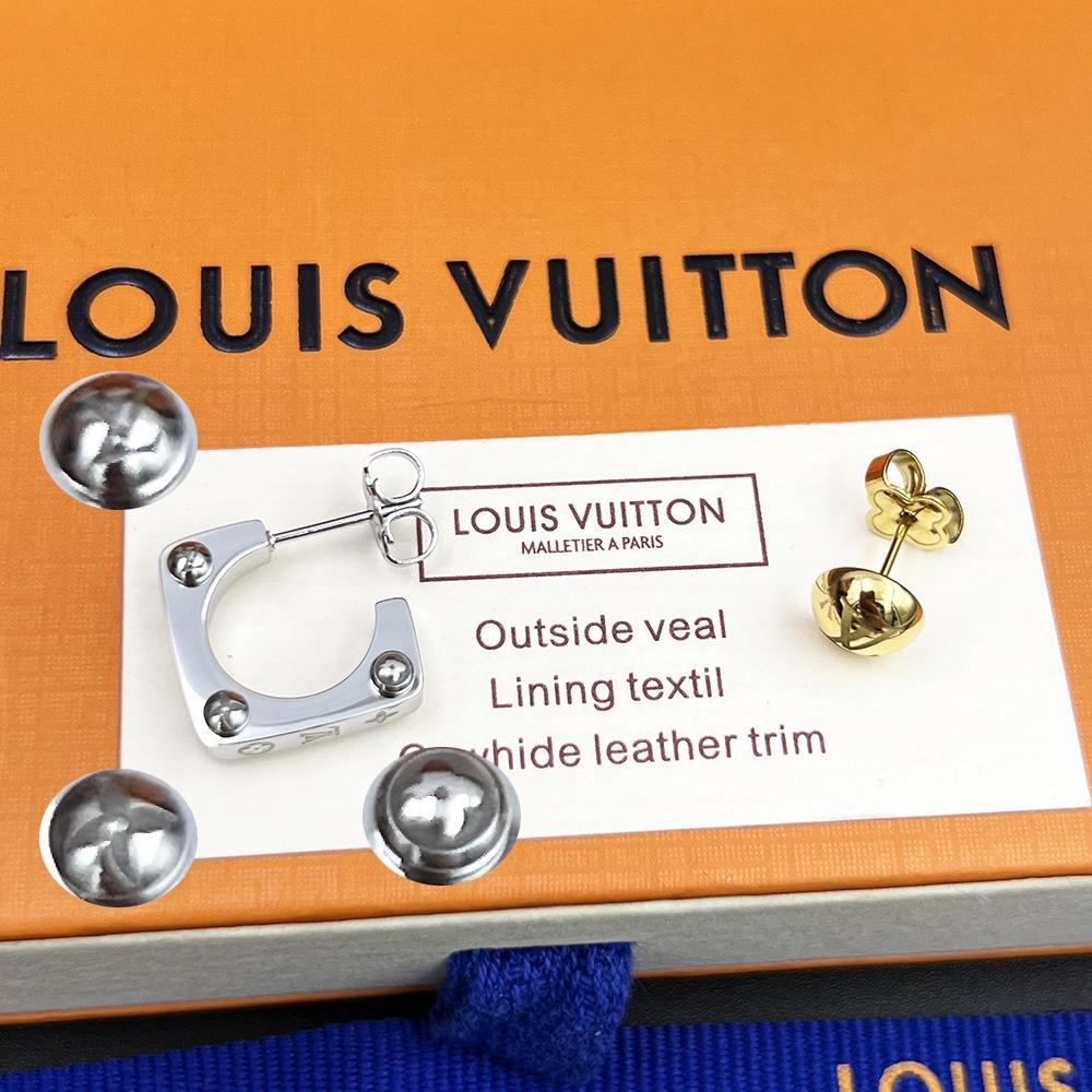 Louis Vuitton Monogram Bold Earrings   M00700 - PerfectKickZ