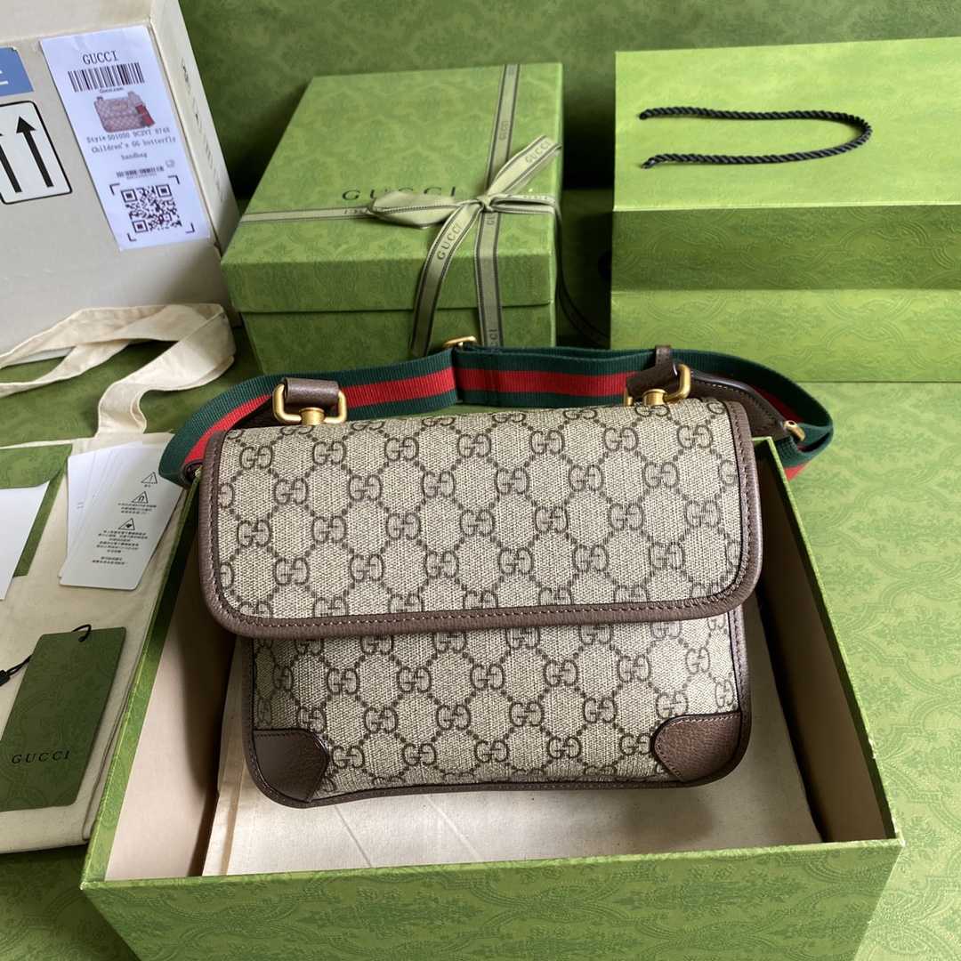Gucci Neo Vintage Small Messenger Bag(22-16.5-4cm) - PerfectKickZ