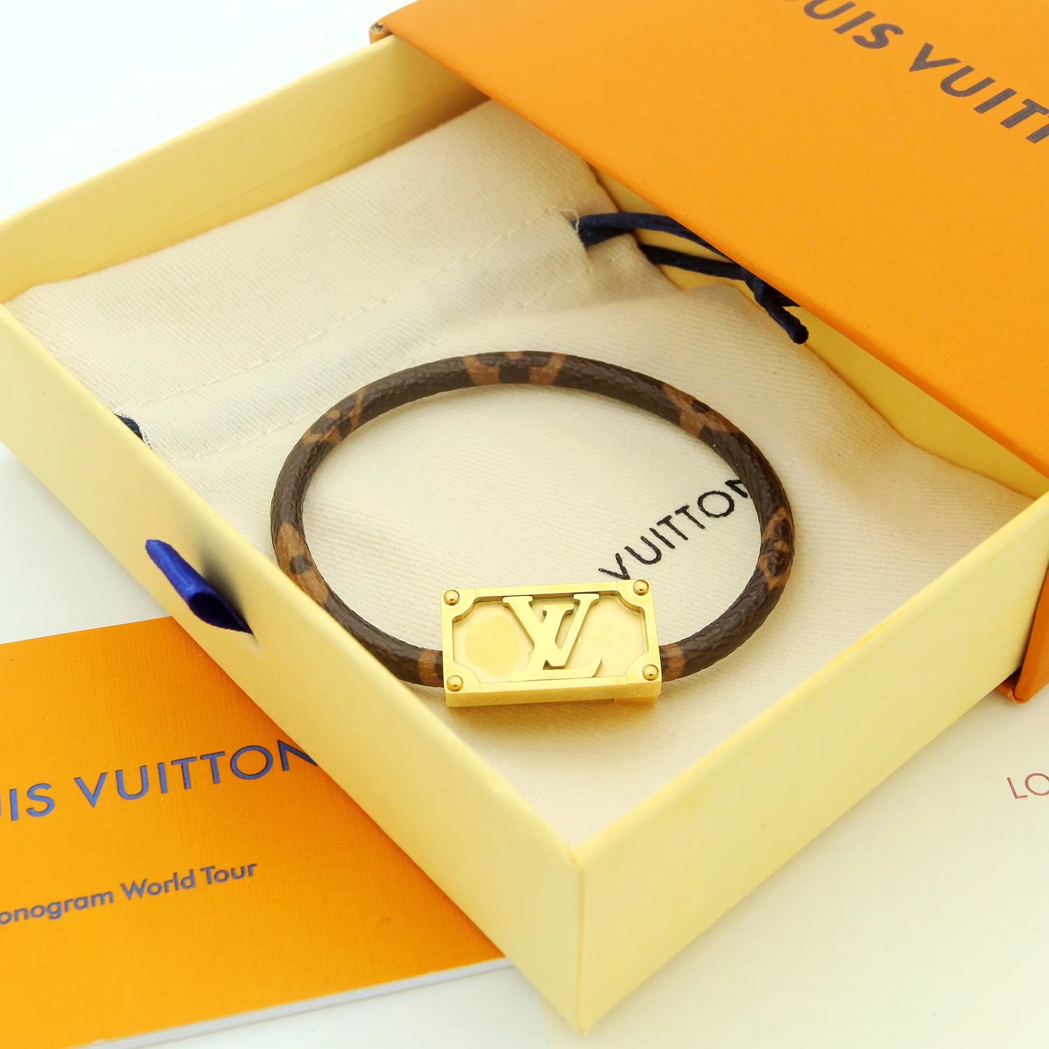 Louis Vuitton x Nigo Keep It Trunk Bracelet Monogram - PerfectKickZ
