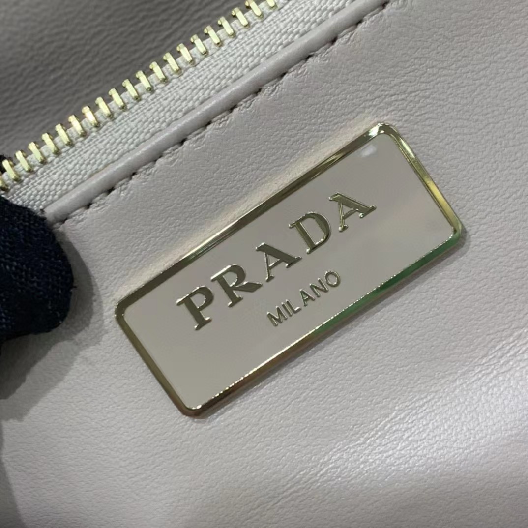 Prada System Nappa Leather Patchwork Bag(28-18-7.5CM) - PerfectKickZ