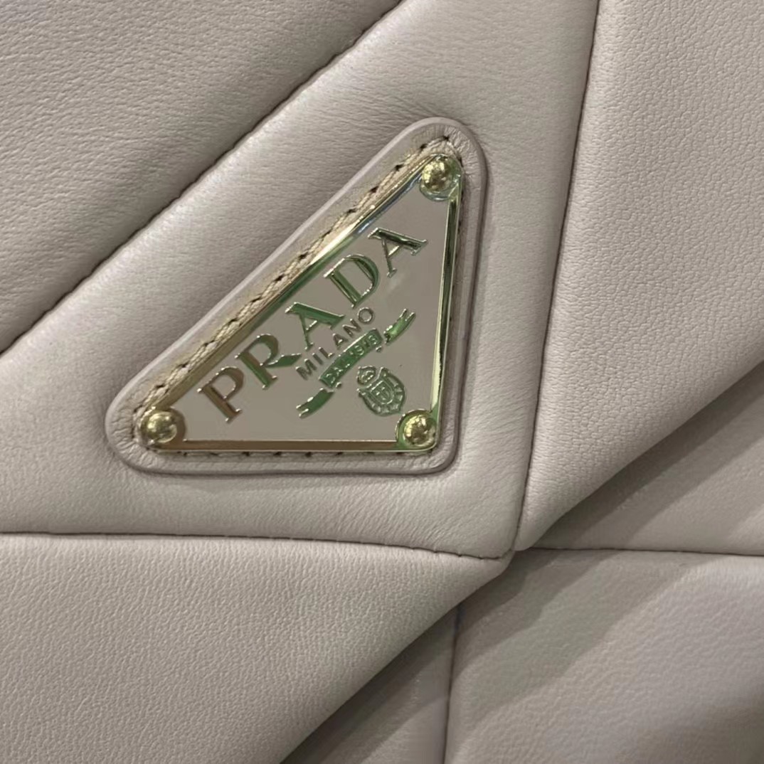 Prada System Nappa Leather Patchwork Bag(28-18-7.5CM) - PerfectKickZ
