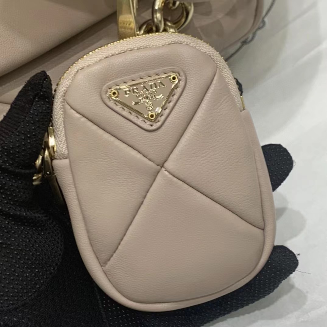 Prada System Nappa Leather Patchwork Bag(28-18-7.5CM) - PerfectKickZ