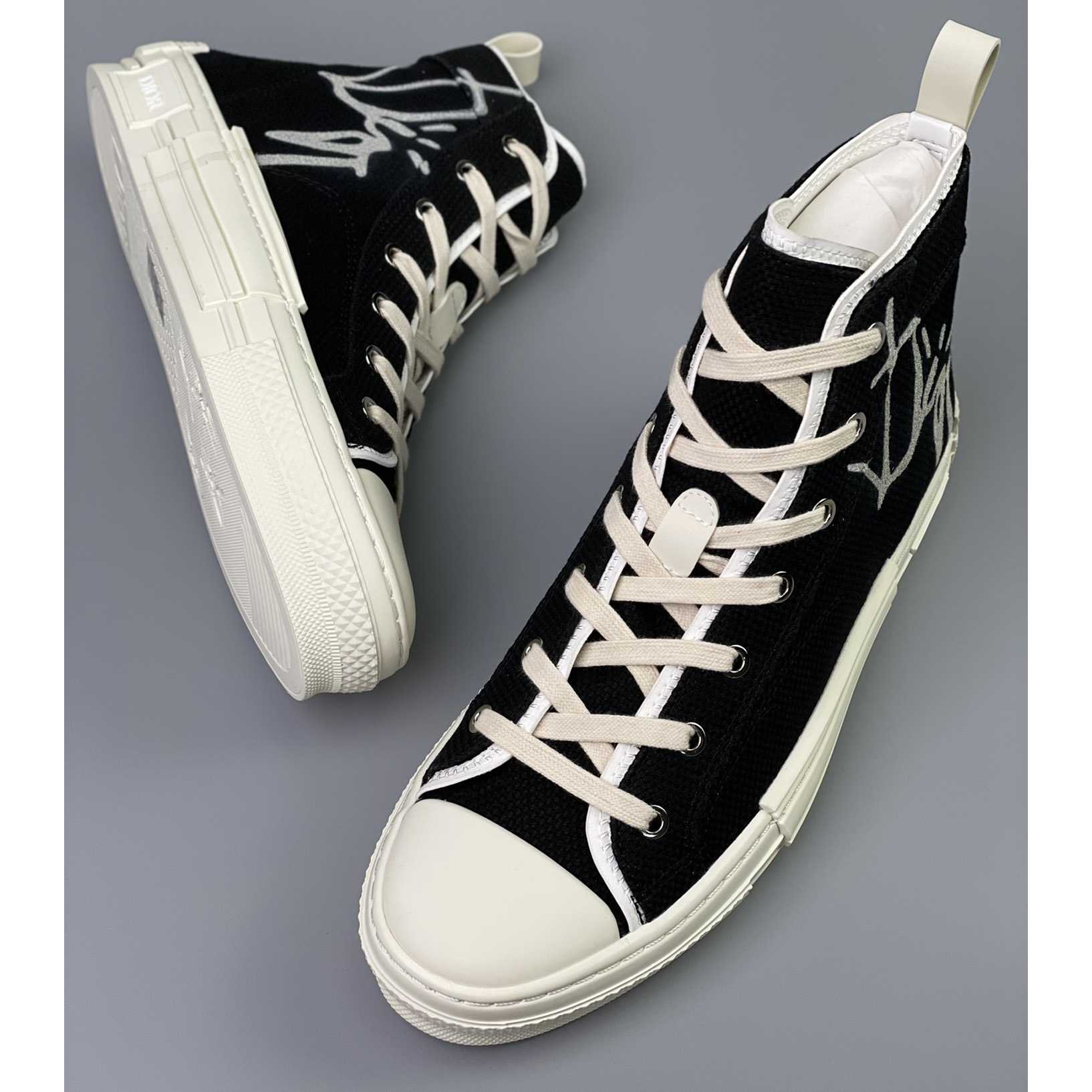Dior B23 Cactus Jack Dior High-Top Sneaker - 