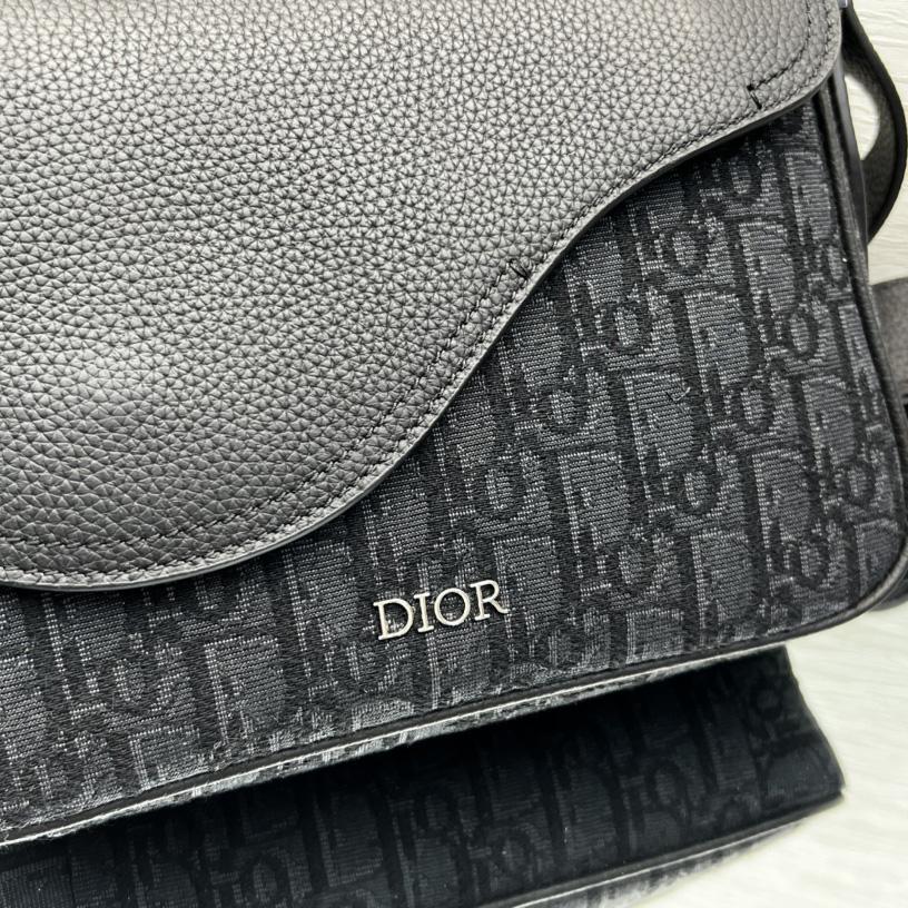 Dior Mini Saddle Messenger Bag(23-18-6cm) - PerfectKickZ