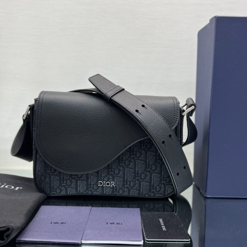 Dior Mini Saddle Messenger Bag(23-18-6cm) - PerfectKickZ