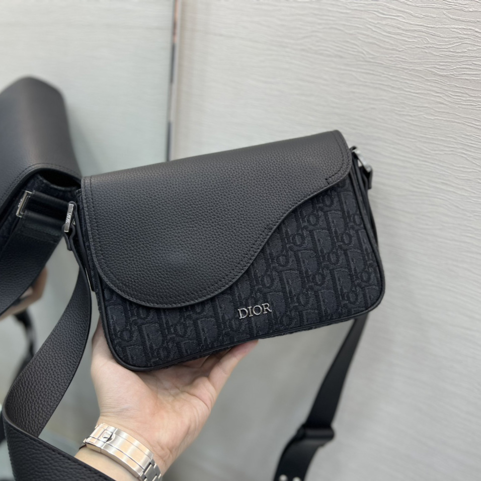 Dior Mini Saddle Messenger Bag(23-18-6cm) - PerfectKickZ