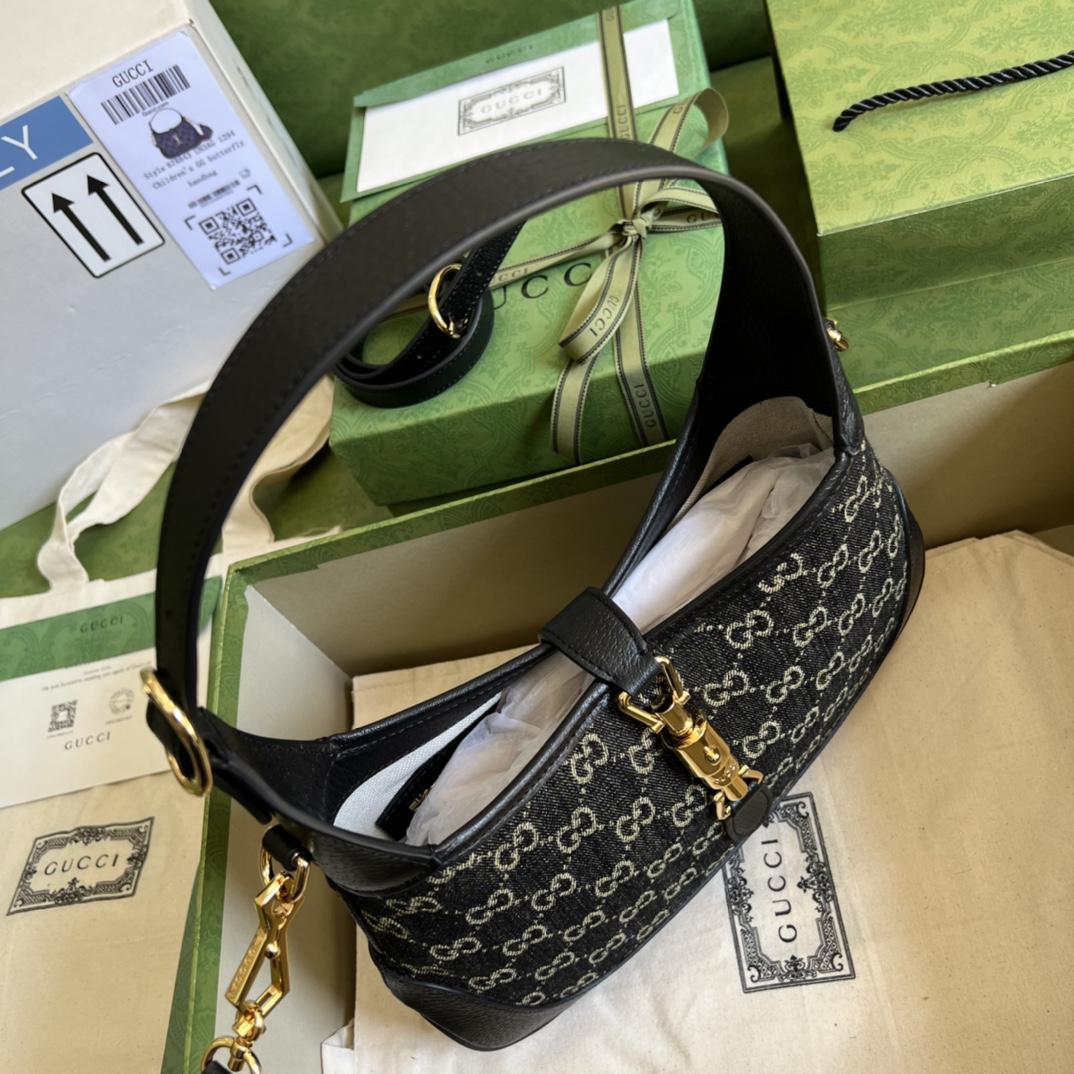 Gucci Jackie 1961 Small Shoulder Bag(28-19-4.5cm) - PerfectKickZ