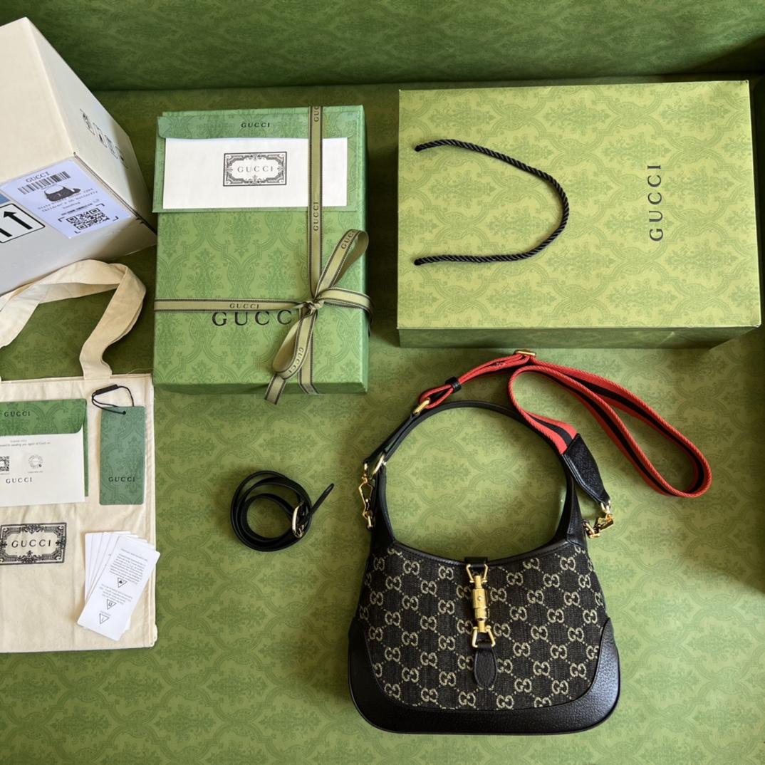 Gucci Jackie 1961 Small Shoulder Bag(28-19-4.5cm) - PerfectKickZ