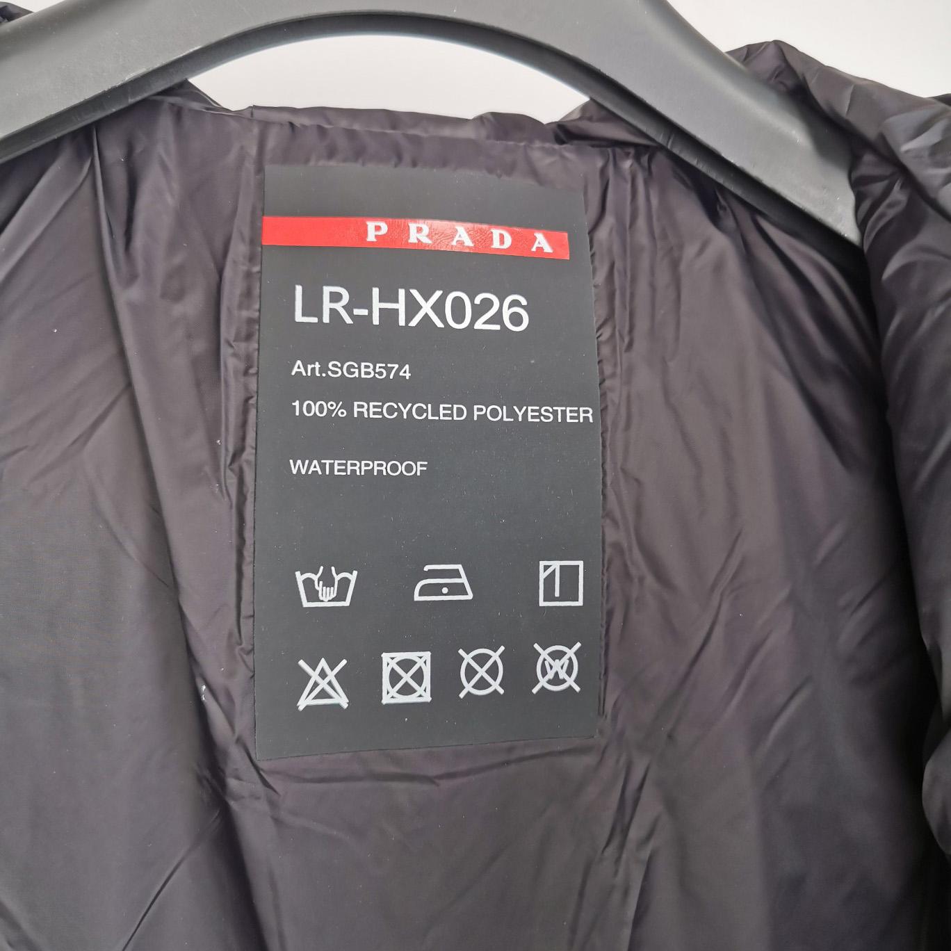 Prada Cropped Technical Nylon Down Jacket - PerfectKickZ