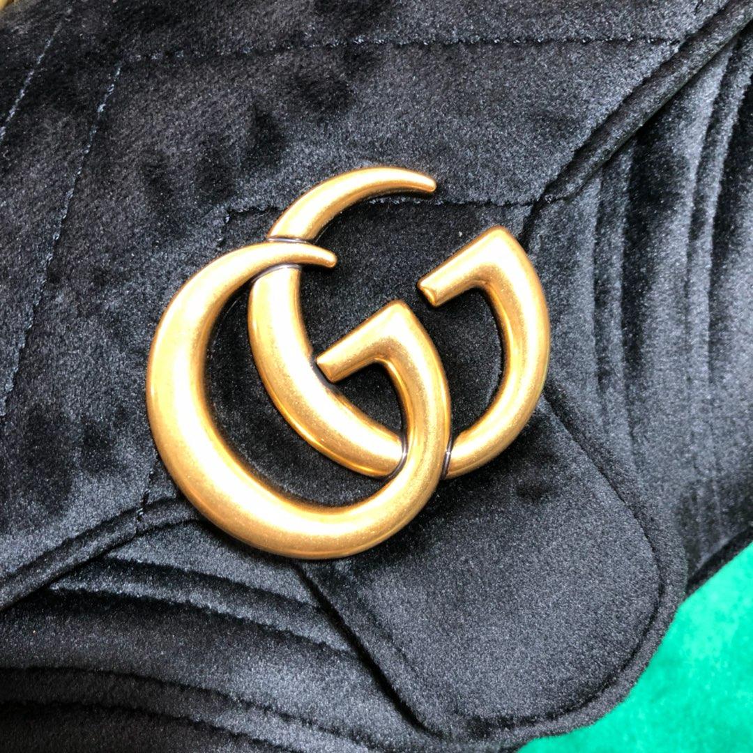 Gucci GG Marmont Mini Shoulder Bag(22-13-6cm) - PerfectKickZ