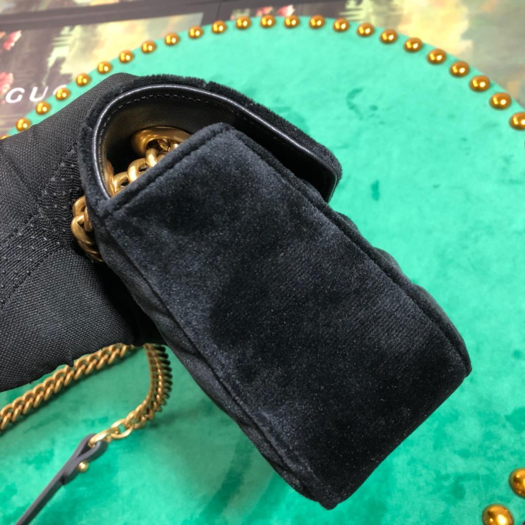 Gucci GG Marmont Mini Shoulder Bag(22-13-6cm) - PerfectKickZ