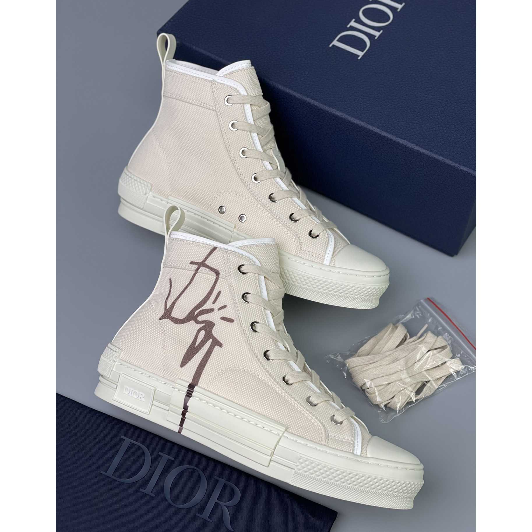 Dior B23 Cactus Jack Dior High-Top Sneaker - 