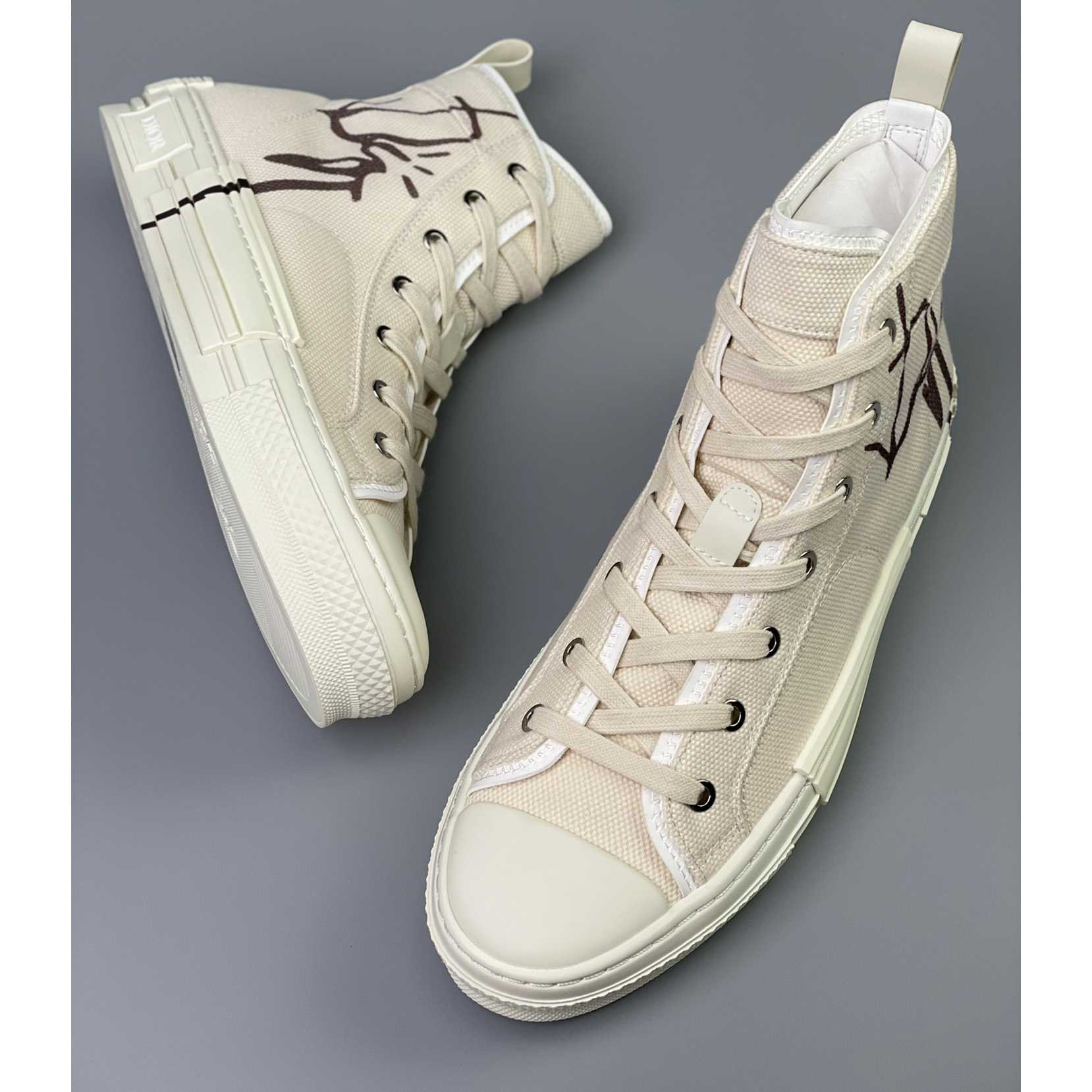 Dior B23 Cactus Jack Dior High-Top Sneaker - 