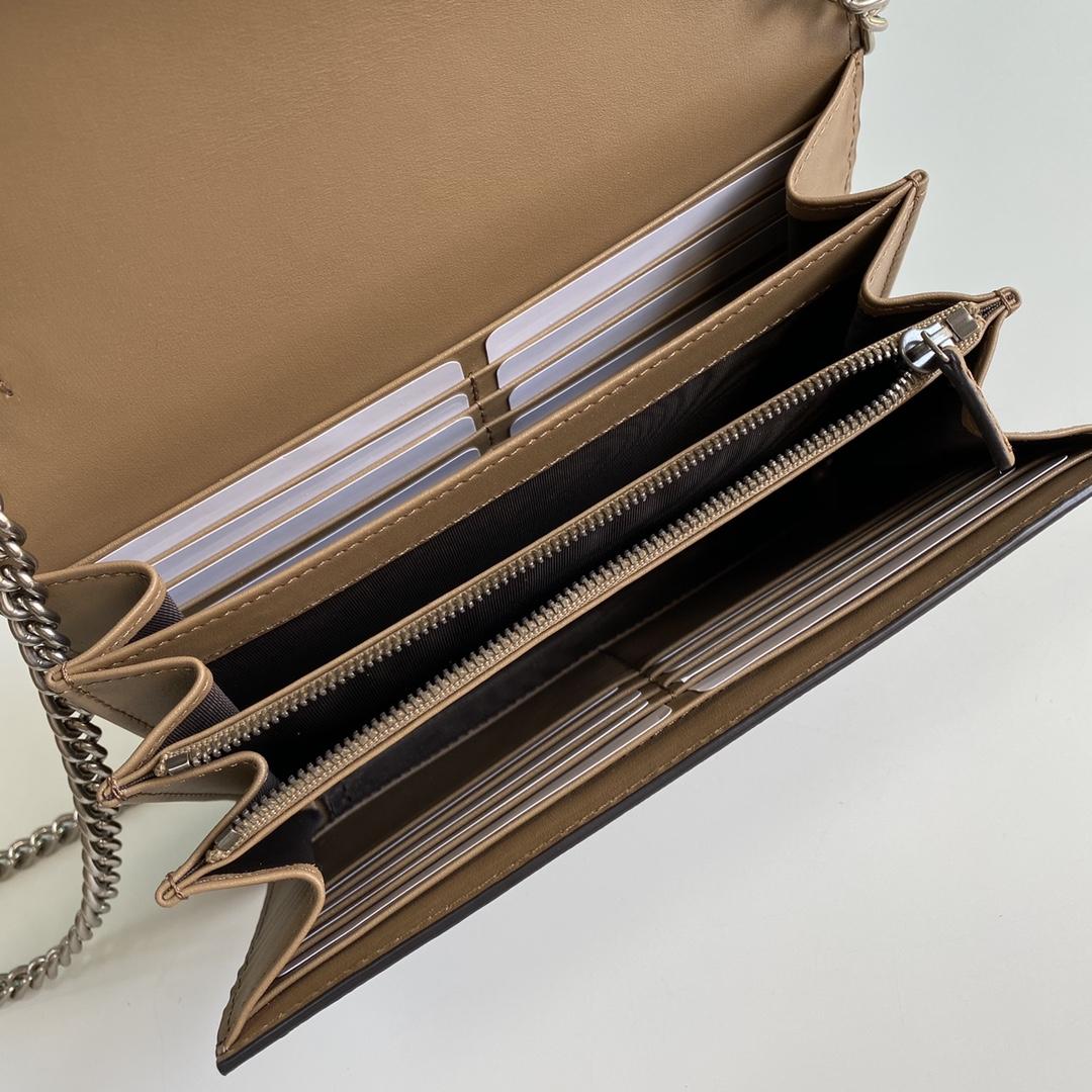 Gucci Dionysus GG Supreme Chain Wallet(20-13.5-4CM) - PerfectKickZ