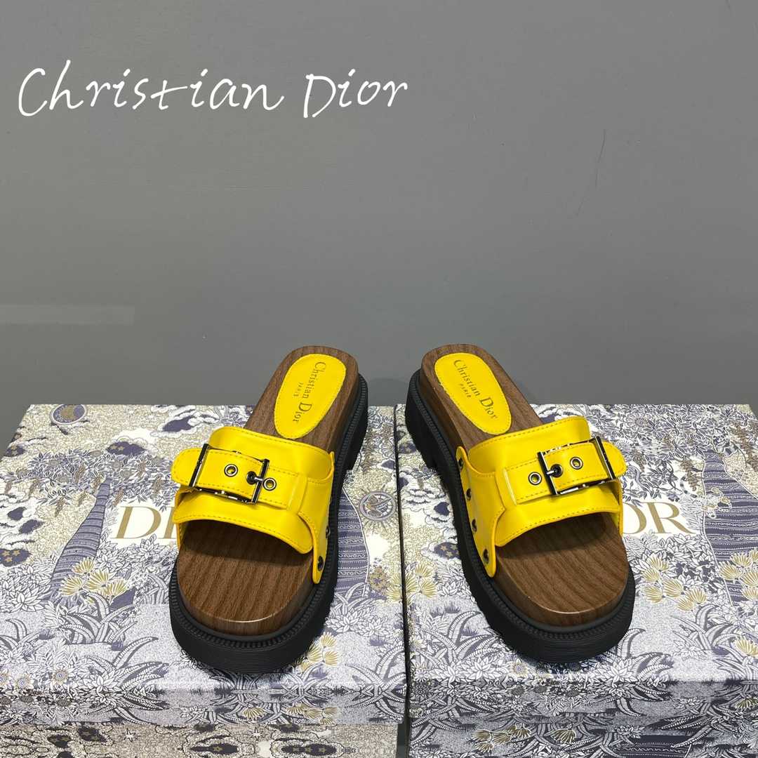 Dior Diorquake Strap Slide - PerfectKickZ