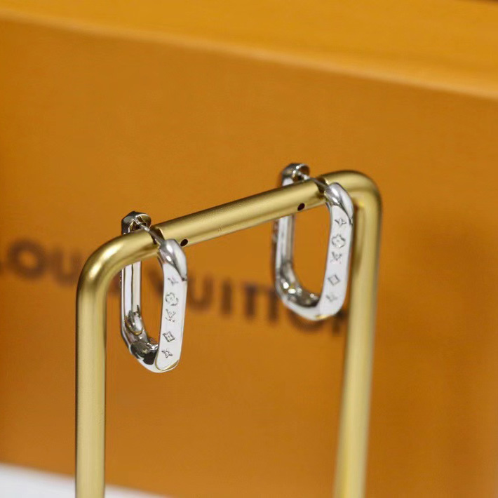 Louis Vuitton Monogram Earrings - PerfectKickZ