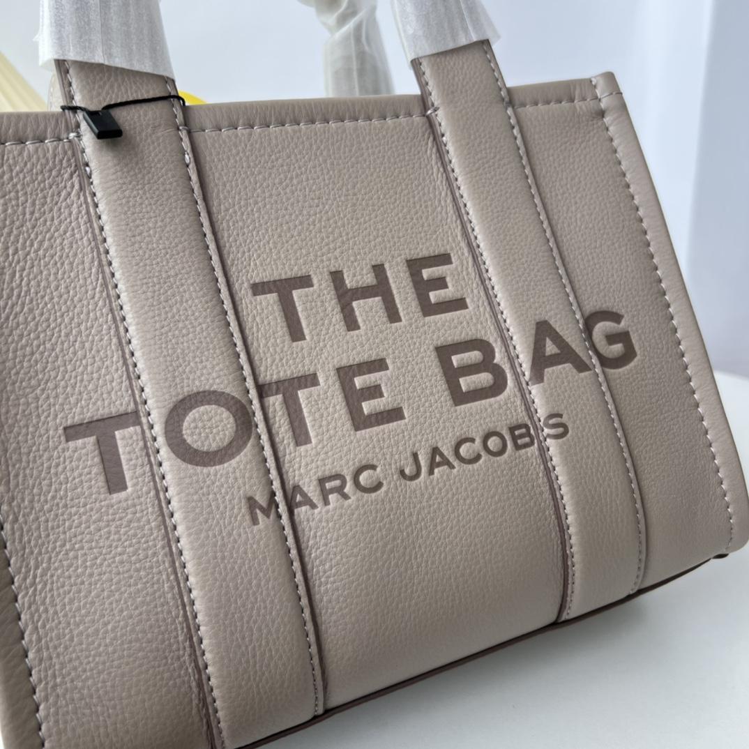 Marc Jacobs The Leather Small Tote Bag (26-20-13cm) - PerfectKickZ