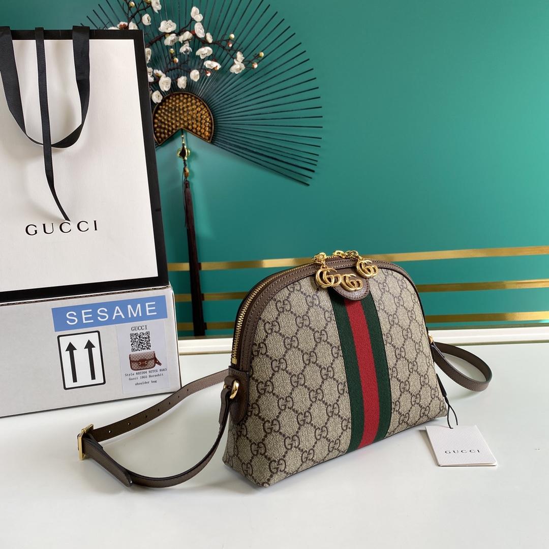 Gucci Ophidia GG Small Shoulder Bag(23-19-8cm) - PerfectKickZ