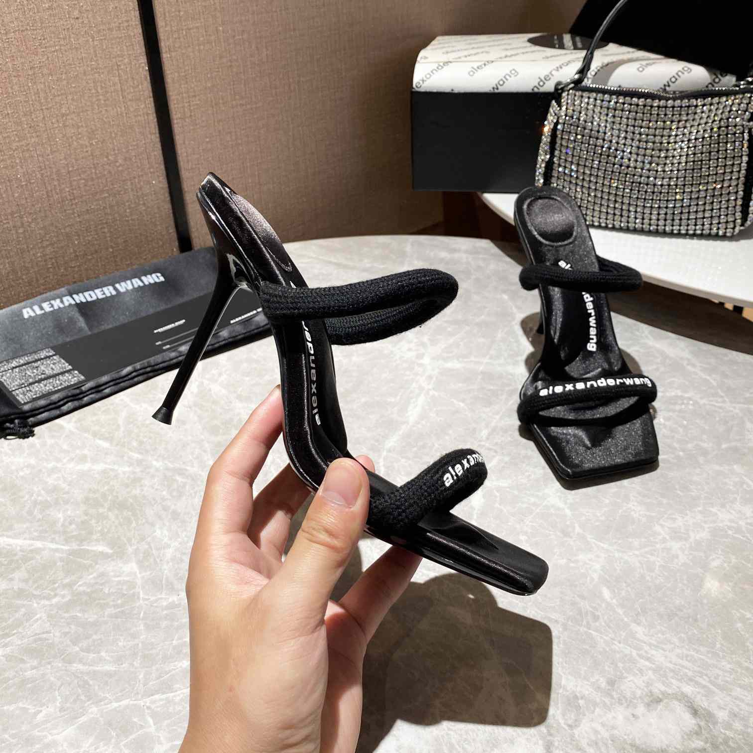 Alexander Wang Julie Padded Nylon Sandal  - PerfectKickZ