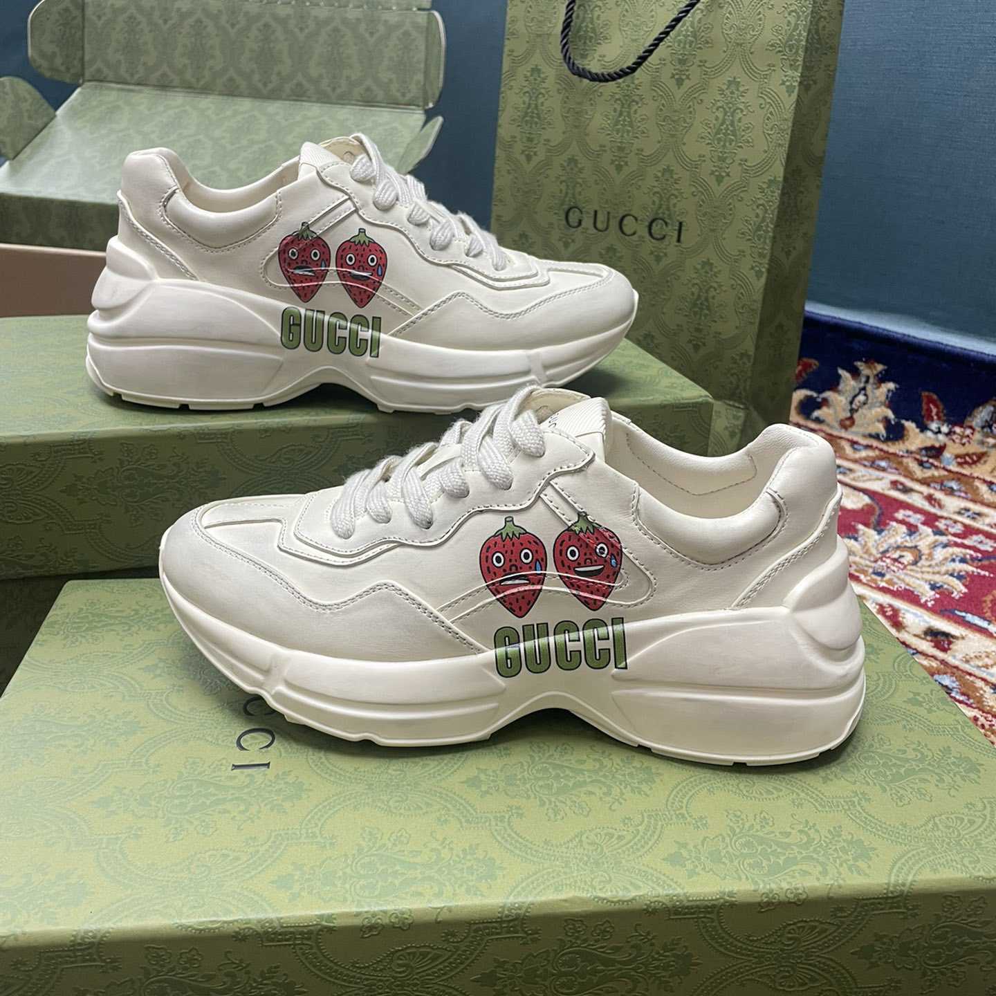 Gucci Rhyton Sneaker  - PerfectKickZ
