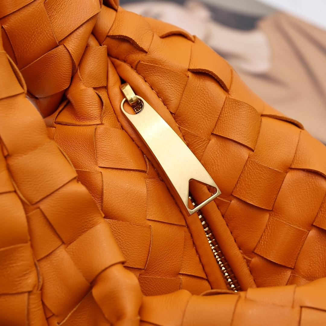 Bottega Veneta Mini Jodie Leather Top Handle Bag(28-23-8cm) - PerfectKickZ