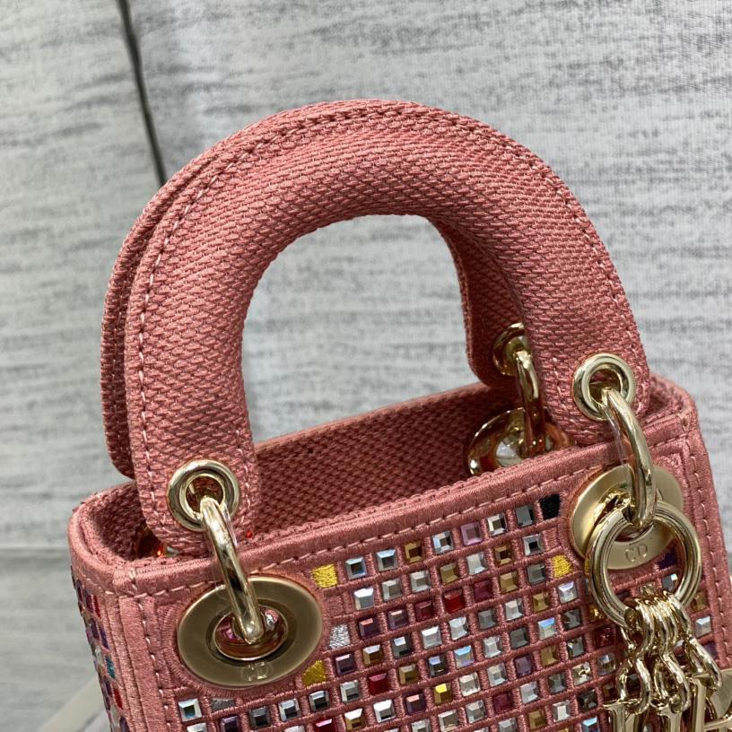 Dior Micro Lady Dior Bag(12-10-5cm) - PerfectKickZ