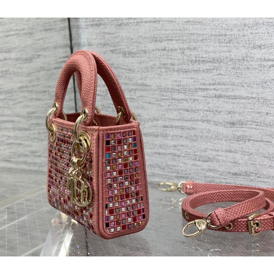 Dior Micro Lady Dior Bag(12-10-5cm) - PerfectKickZ