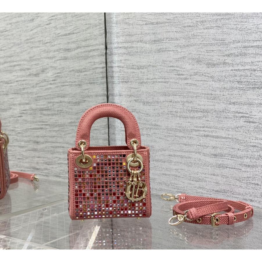 Dior Micro Lady Dior Bag(12-10-5cm) - PerfectKickZ